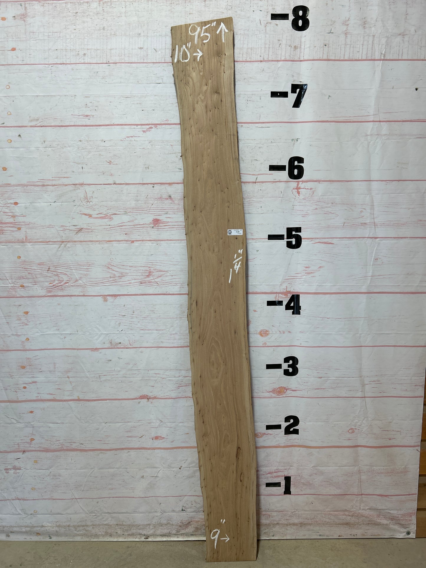 Live Edge Elm Sku#25485H-8