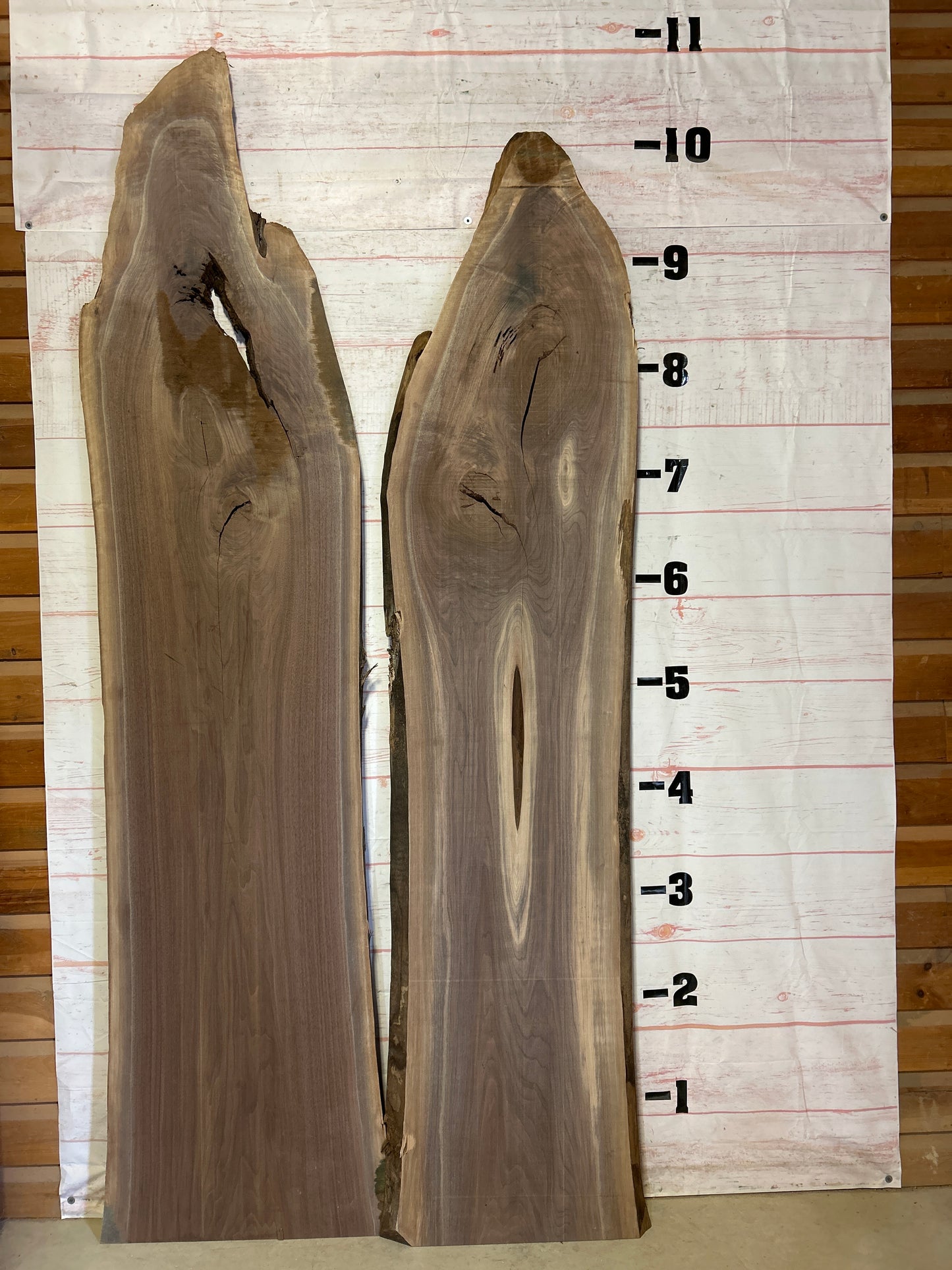 LiveEdge Walnut Set Sku#24793K-78