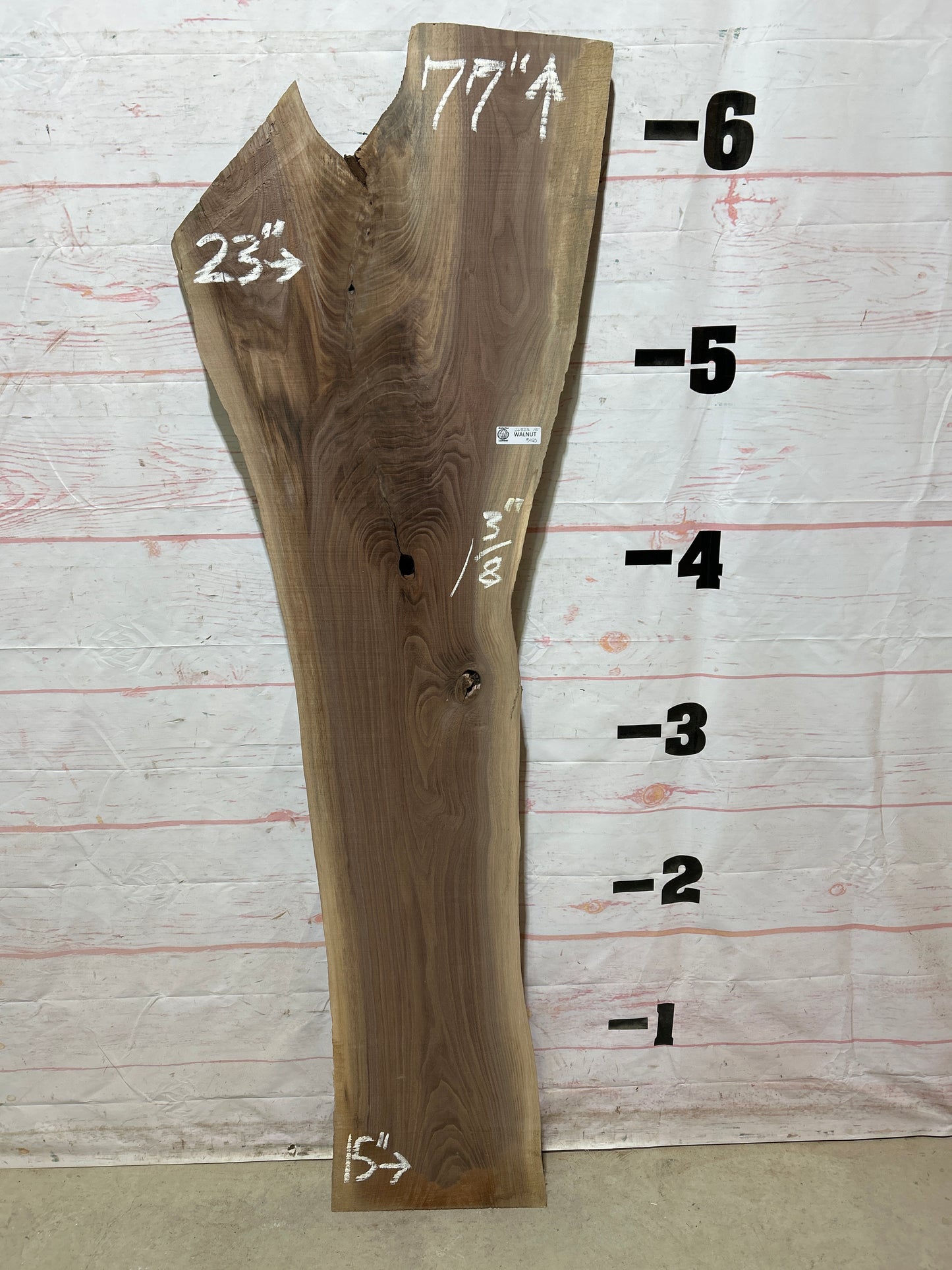 Live Edge Walnut Sku#26823M-15