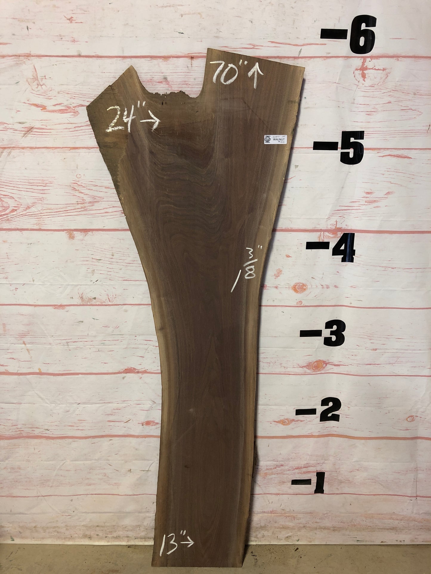 Live Edge Walnut Sku#22871-14