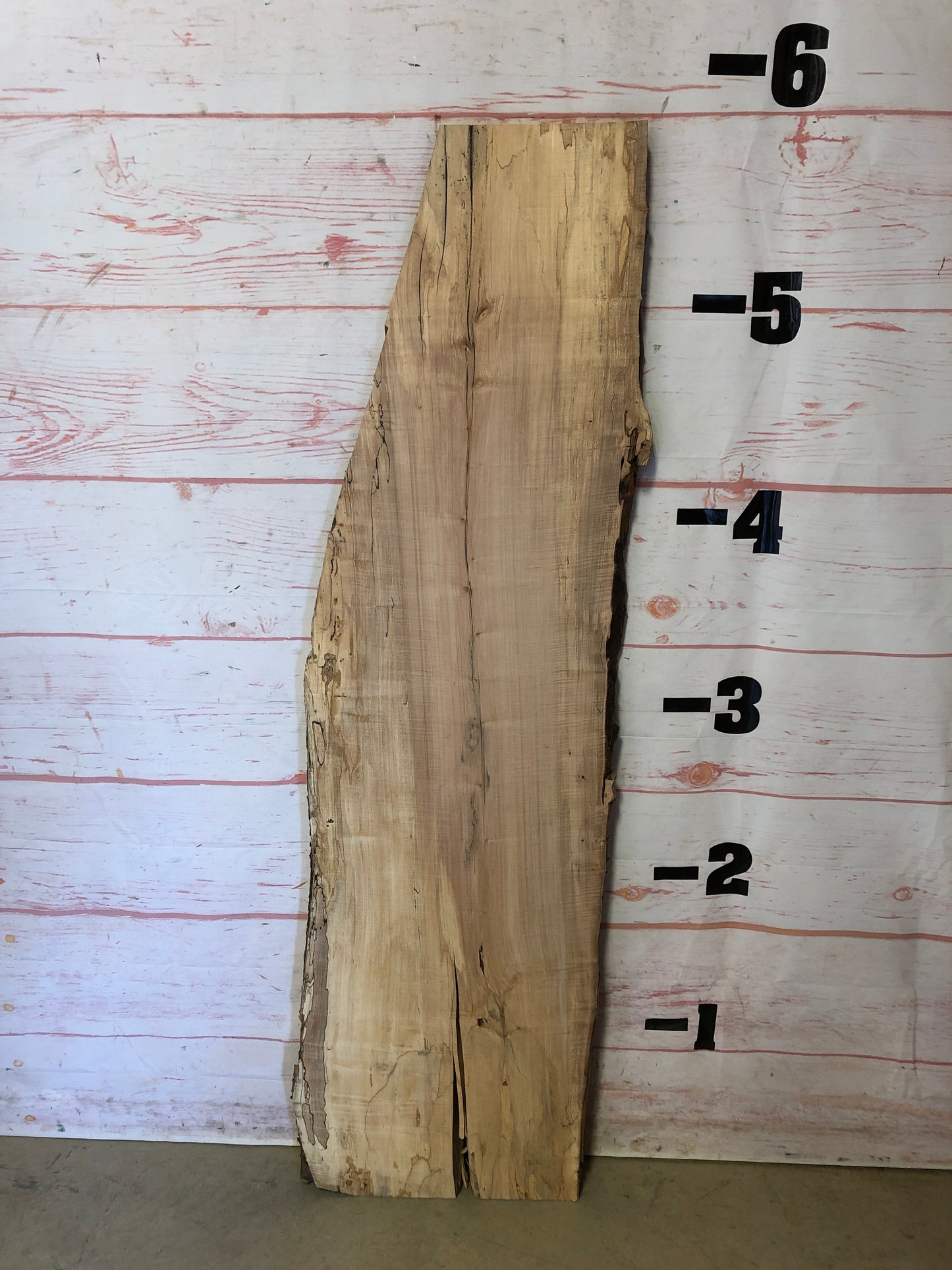 Live Edge Spalted Maple Sku#22675E-13