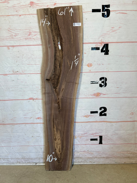Live Edge Walnut Sku#25423M-6