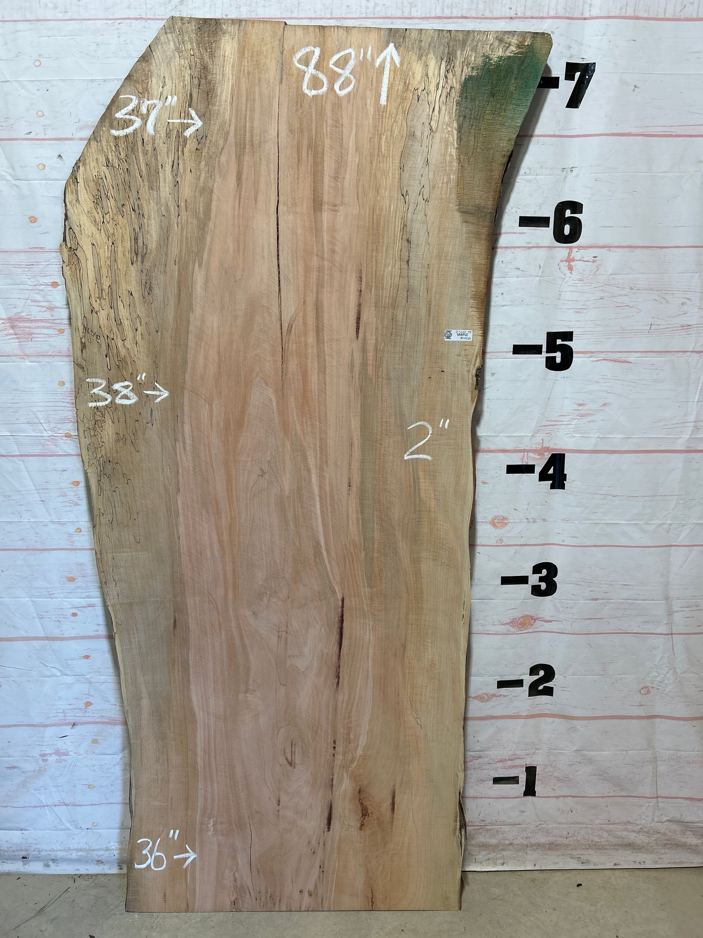 Live Edge Maple Sku#27224-45