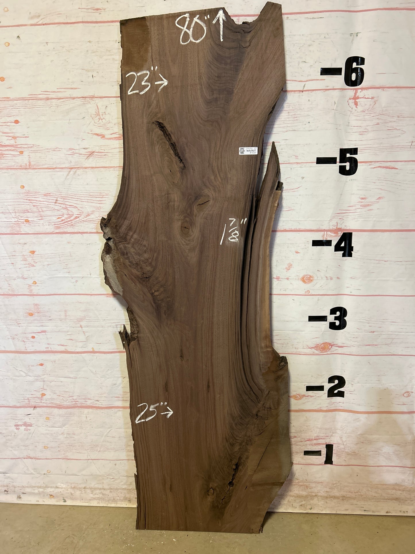 Live Edge Walnut Sku#24596-27