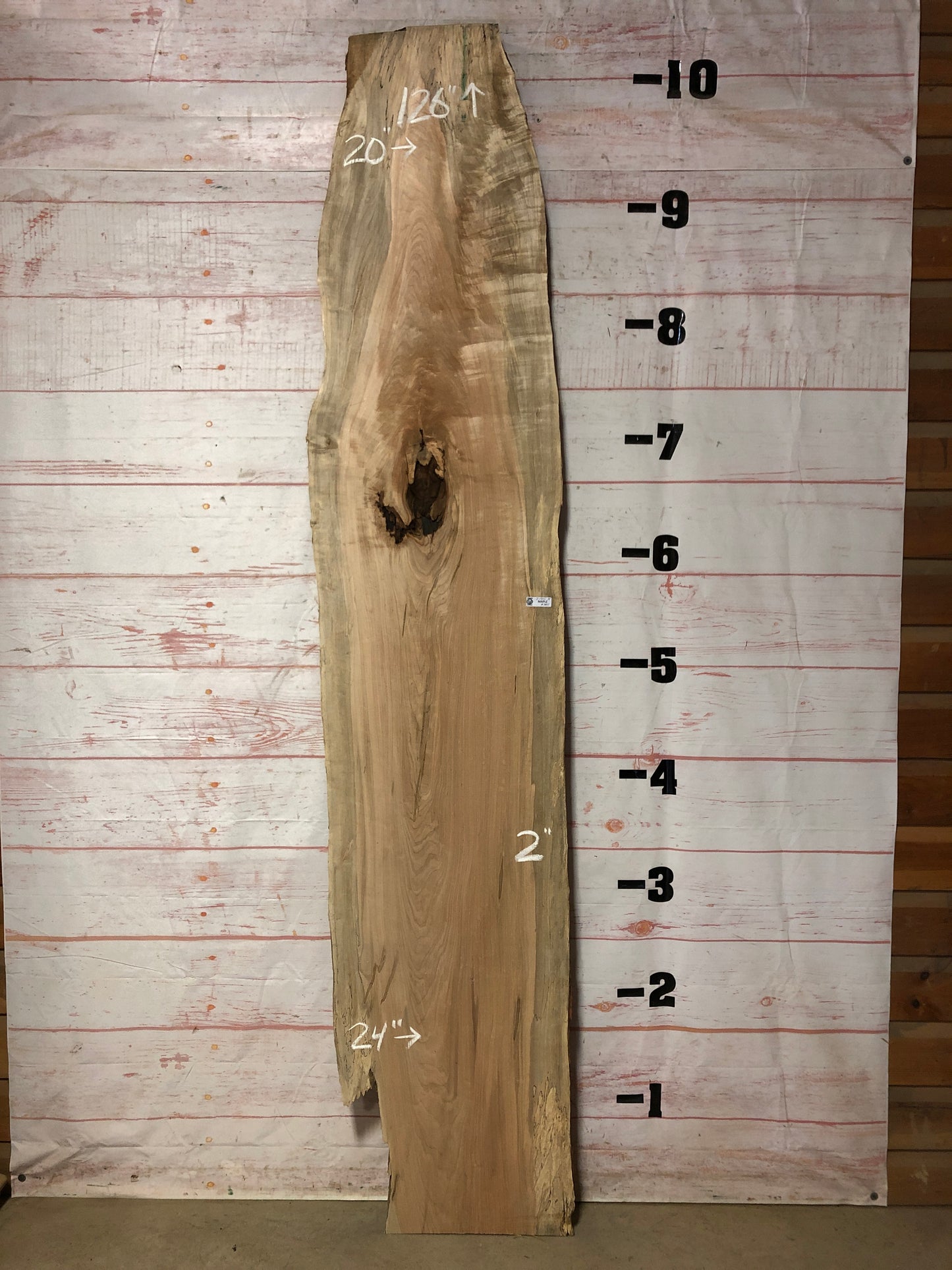 Live Edge Maple Sku# 21905-39