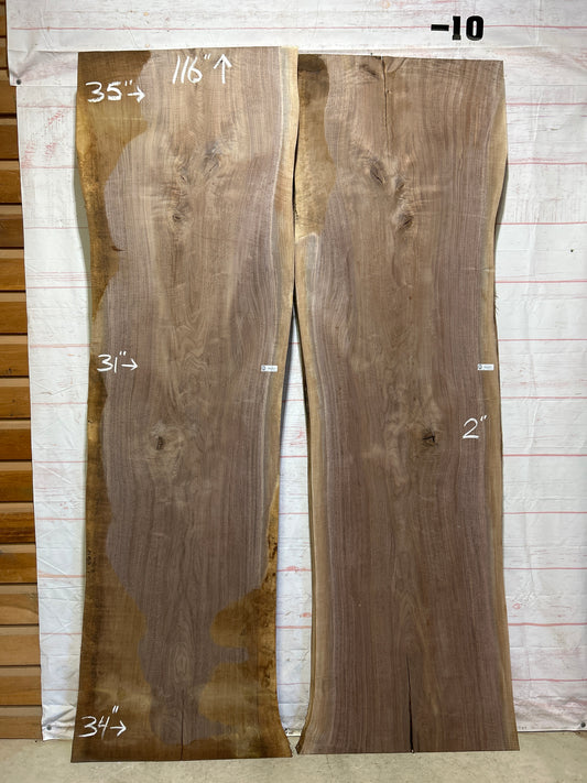 Live Edge Walnut Set Sku#26260-106