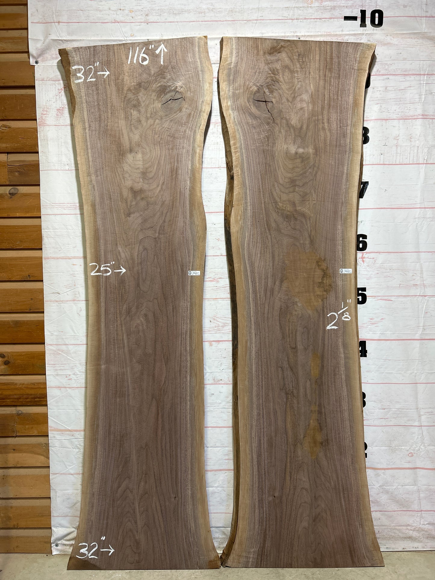 Live Edge Walnut Set Sku#26259-94