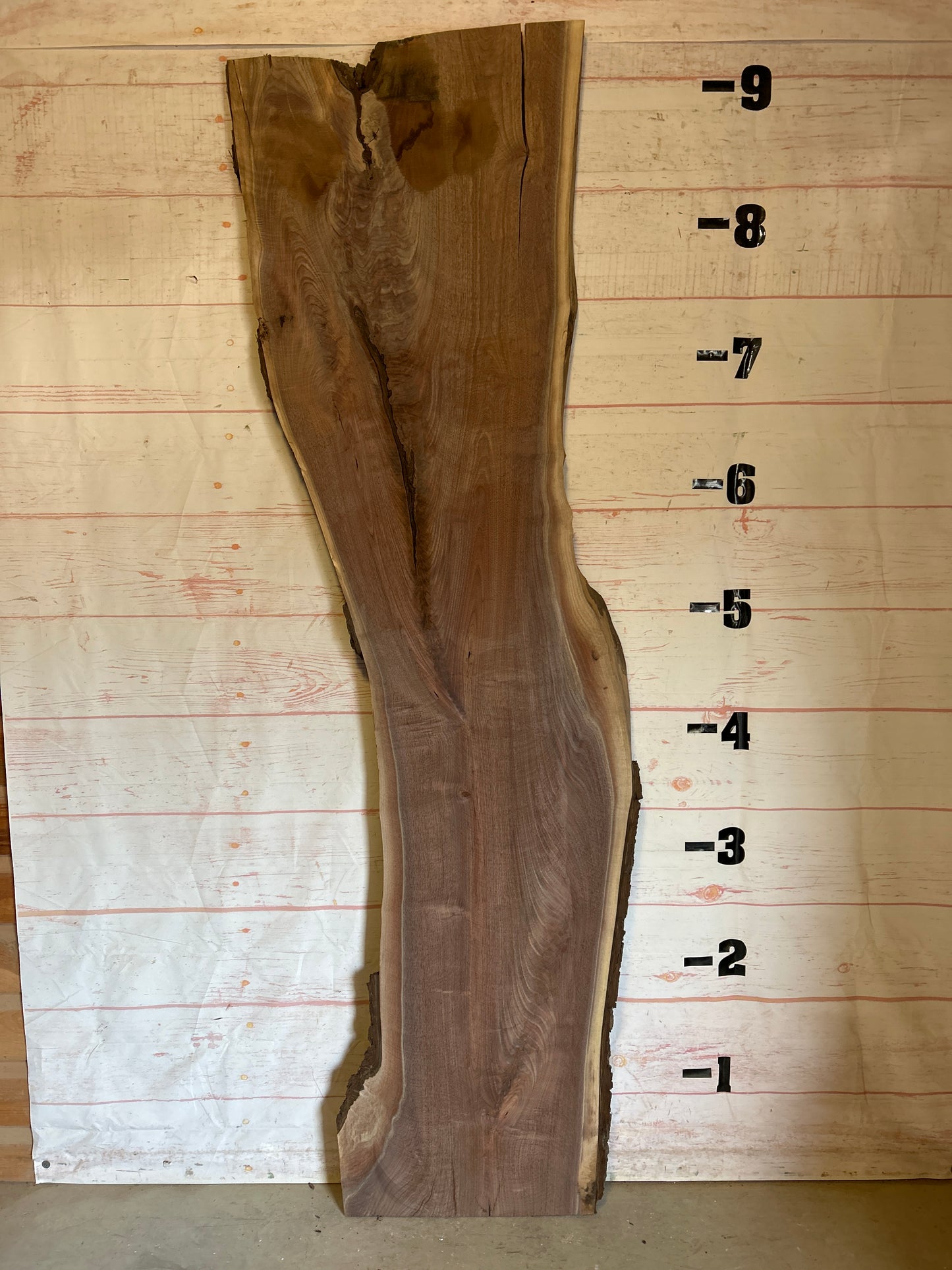 Live Edge Walnut Sku#24641K-40