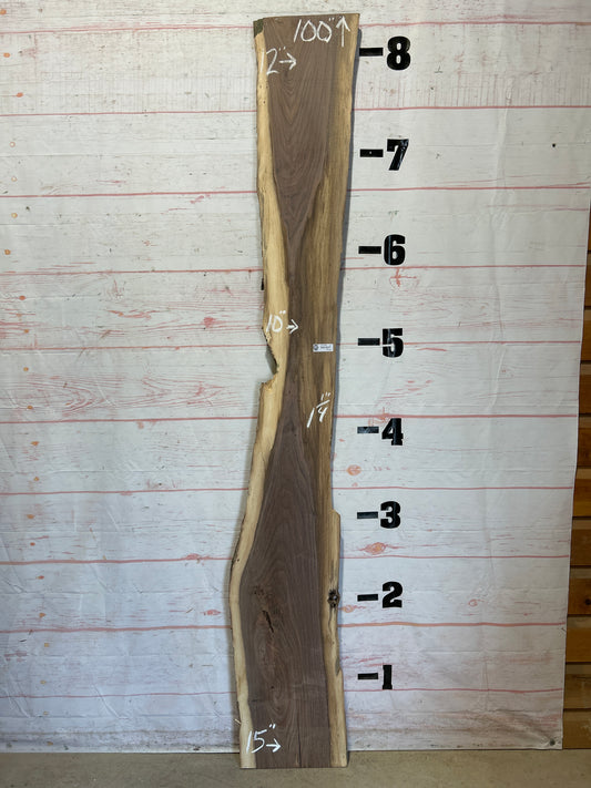 Live Edge Walnut Sku#25398M-11