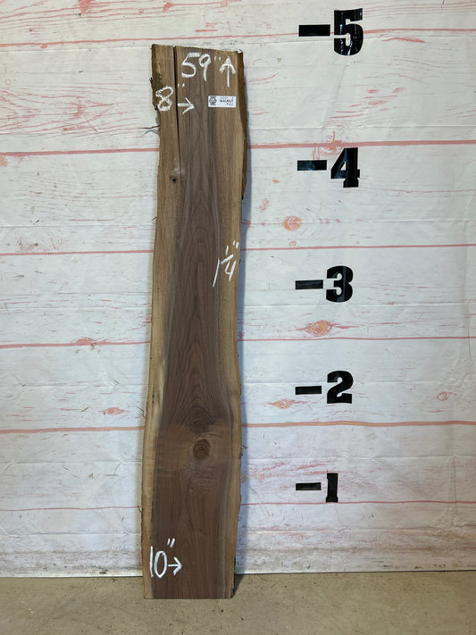 Live Edge Walnut Sku#25429M-5