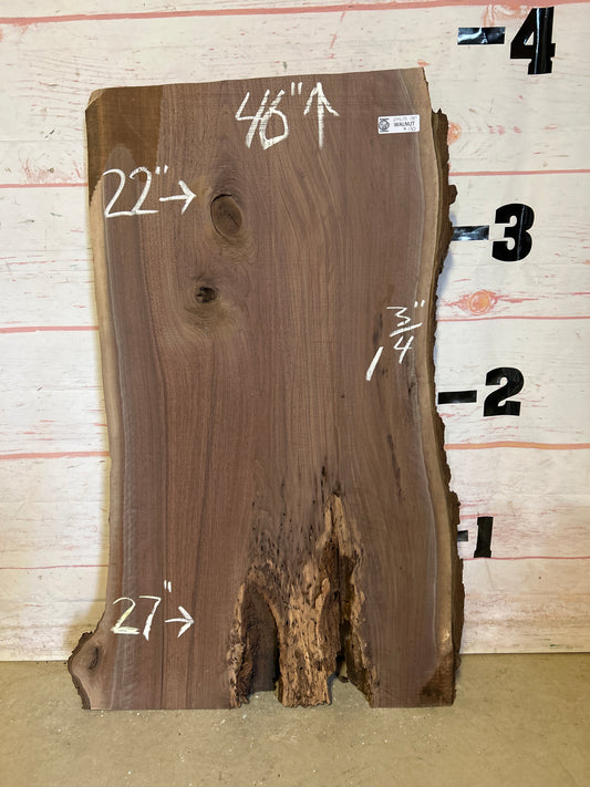 Live Edge Walnut Sku#24619A-14