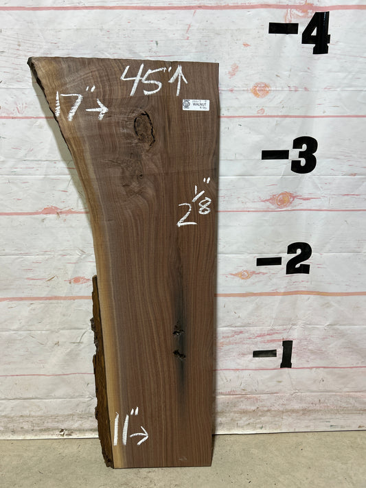 Live Edge Walnut Sku#26617M-9