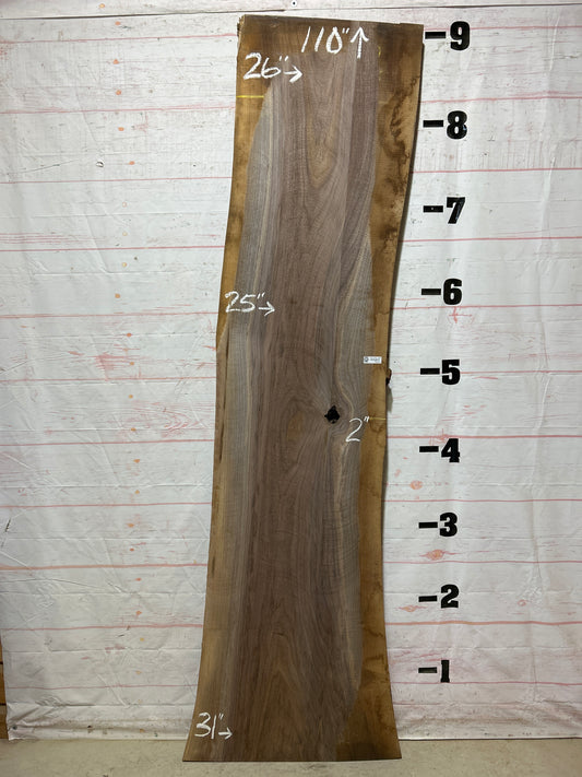 Live Edge Walnut Sku#26734K-43