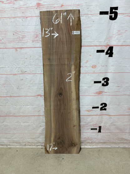 Live Edge Walnut Sku#26869M-13