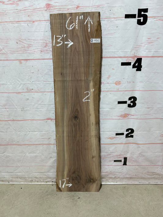 Live Edge Walnut Sku#26869M-13
