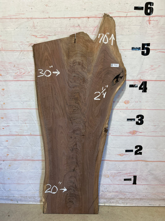Live Edge Walnut Sku#26353A-27