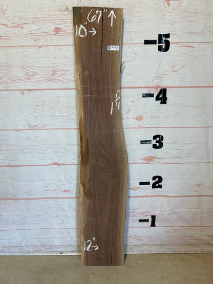 Live Edge Walnut Sku#25424M-6