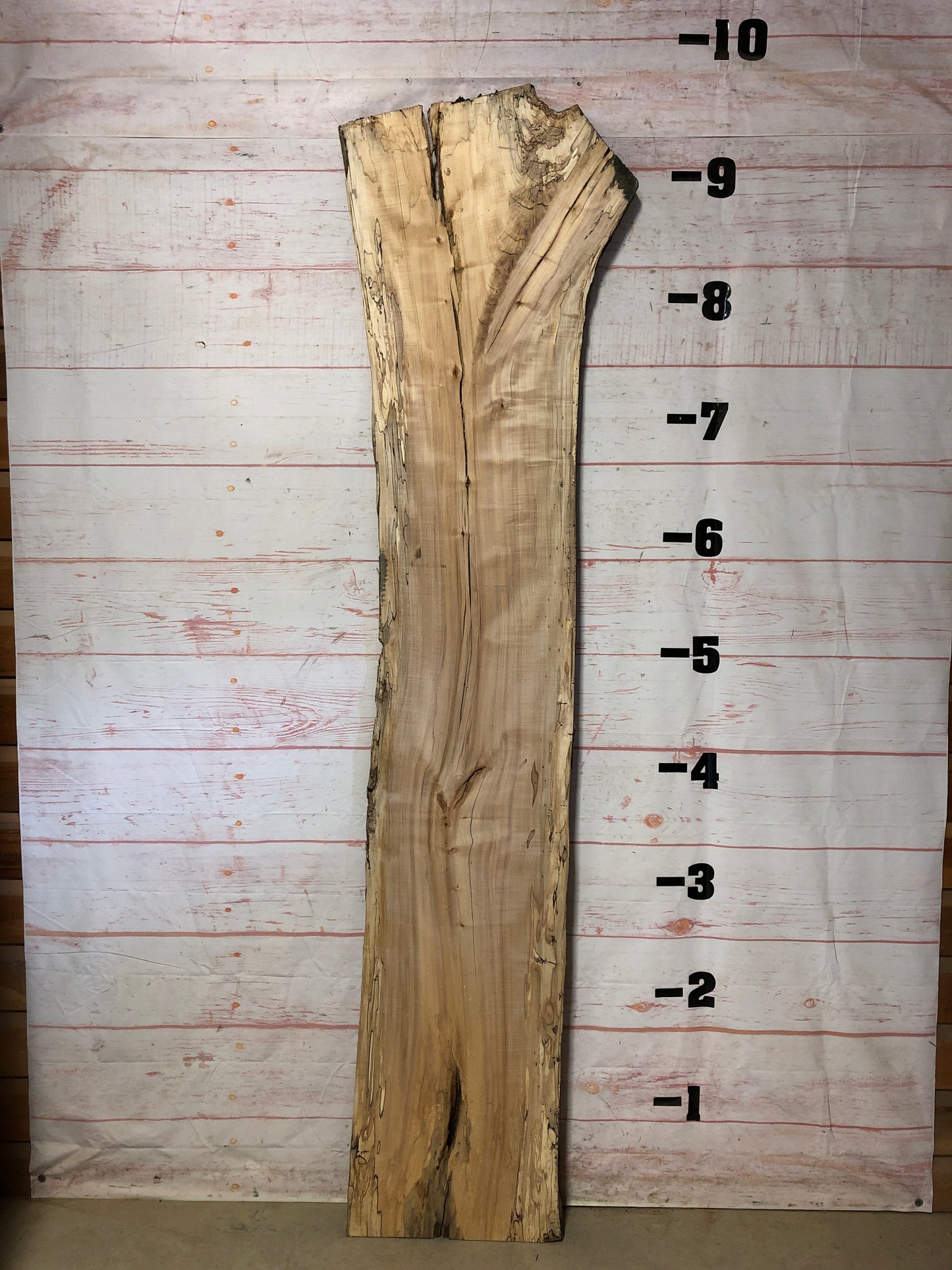 Live Edge Spalted Maple Sku#22924-40