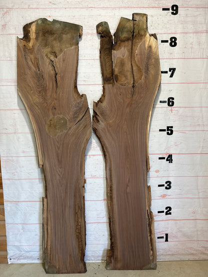 Live Edge Walnut Set Sku#25840K-68