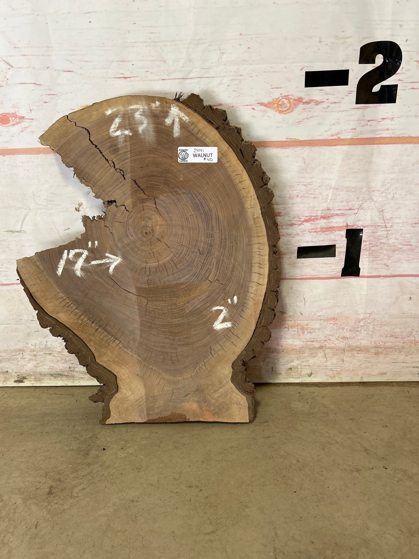 LiveEdge Walnut Cookie Sku#24141M