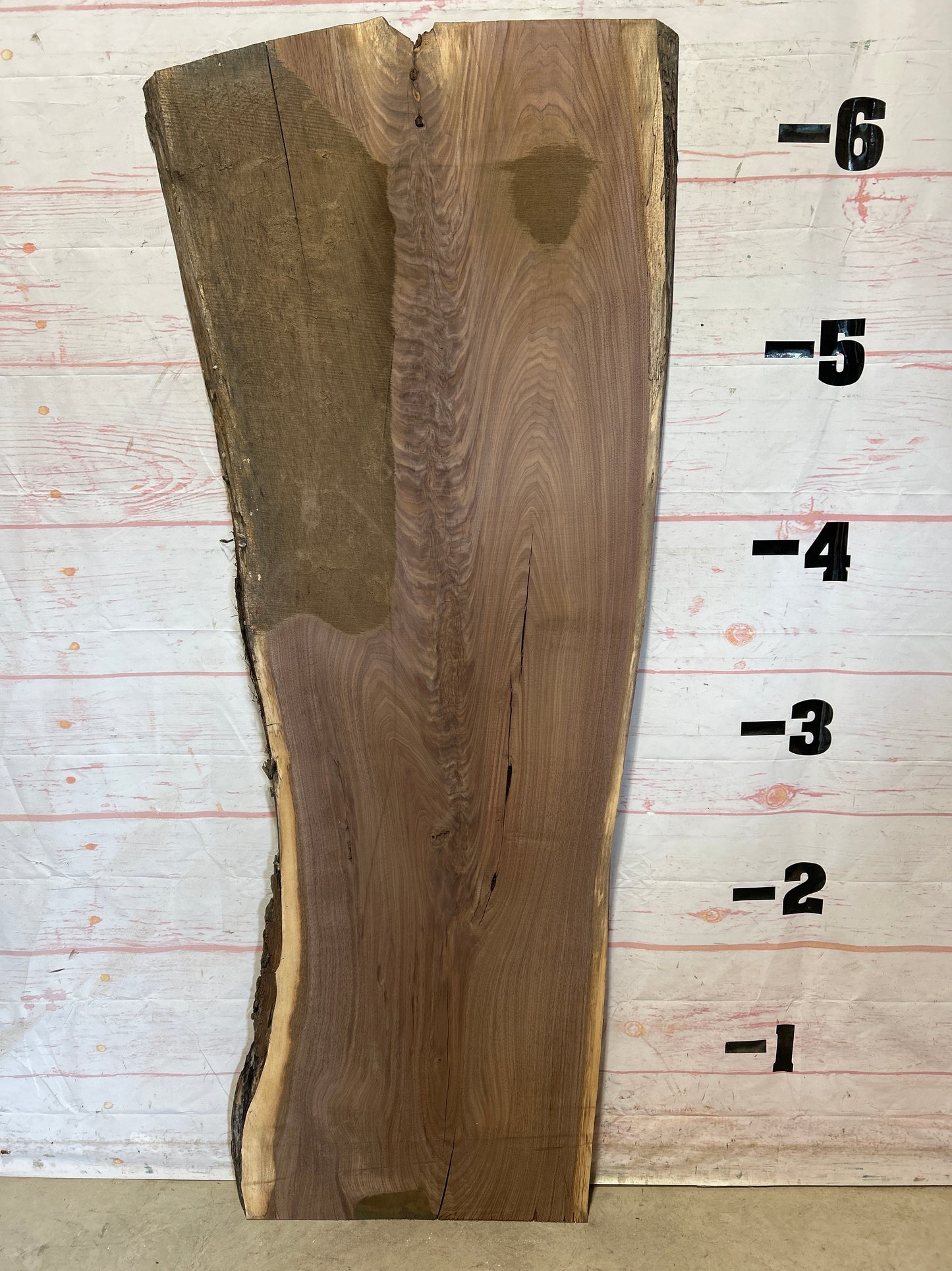 Live Edge Walnut Sku#26345F-31