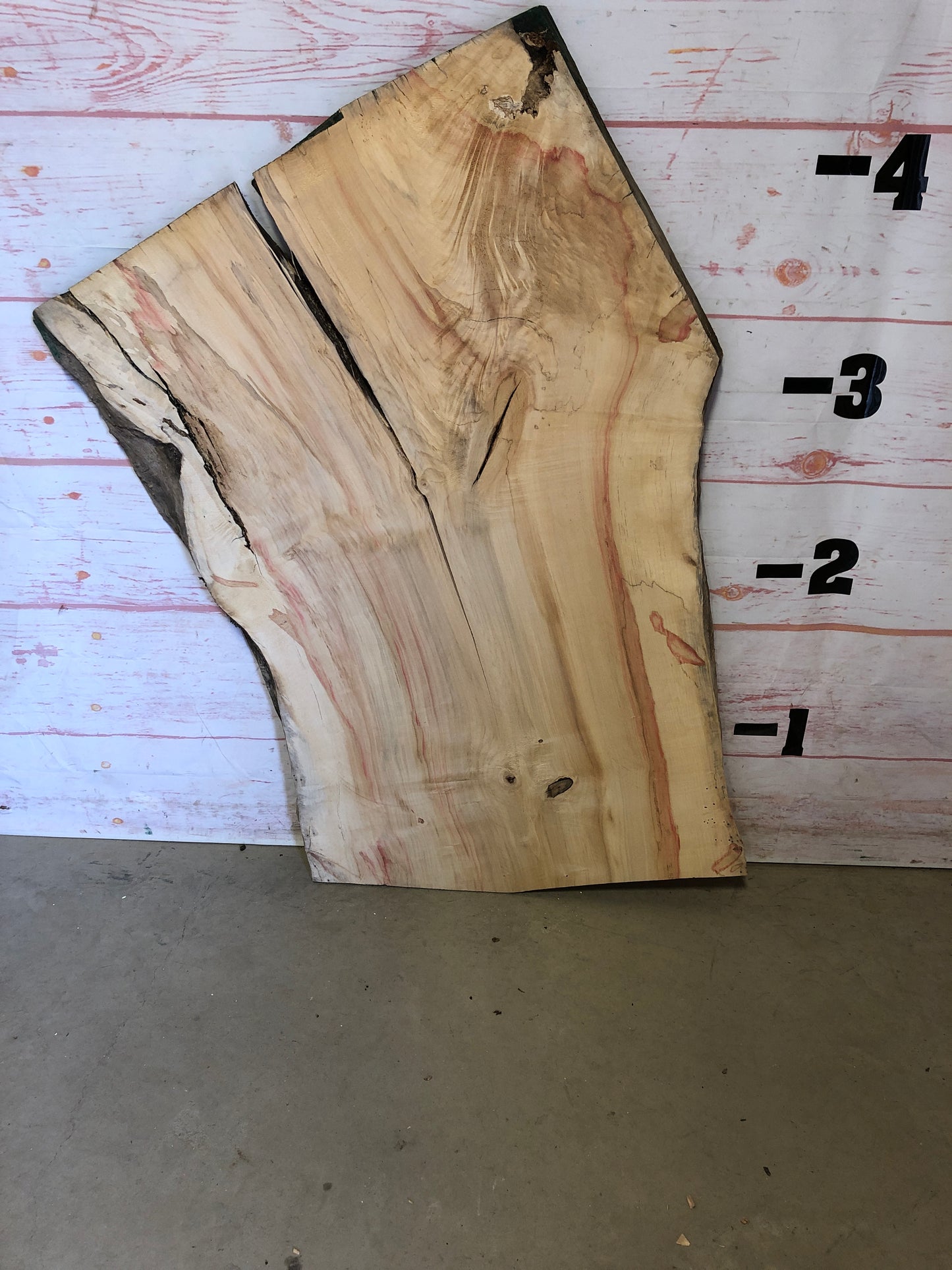 Live Edge Box Elder Sku#22679L-33