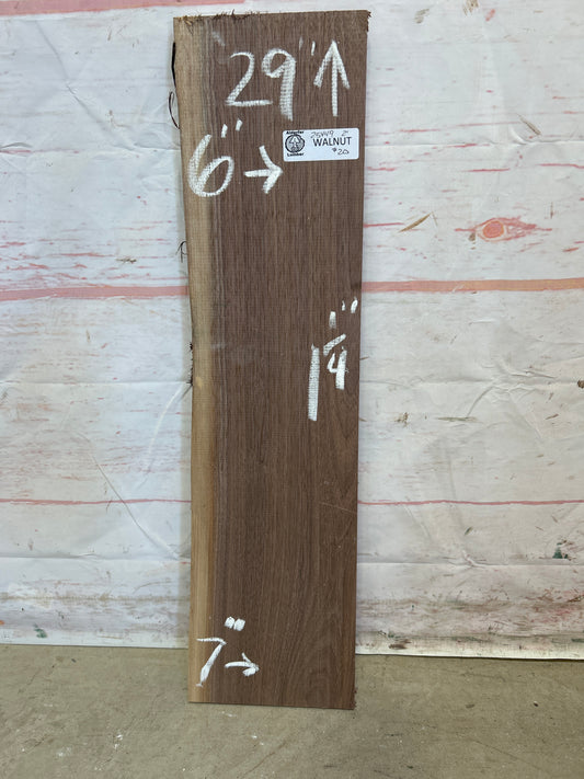 Live Edge Walnut Sku#25449M-2