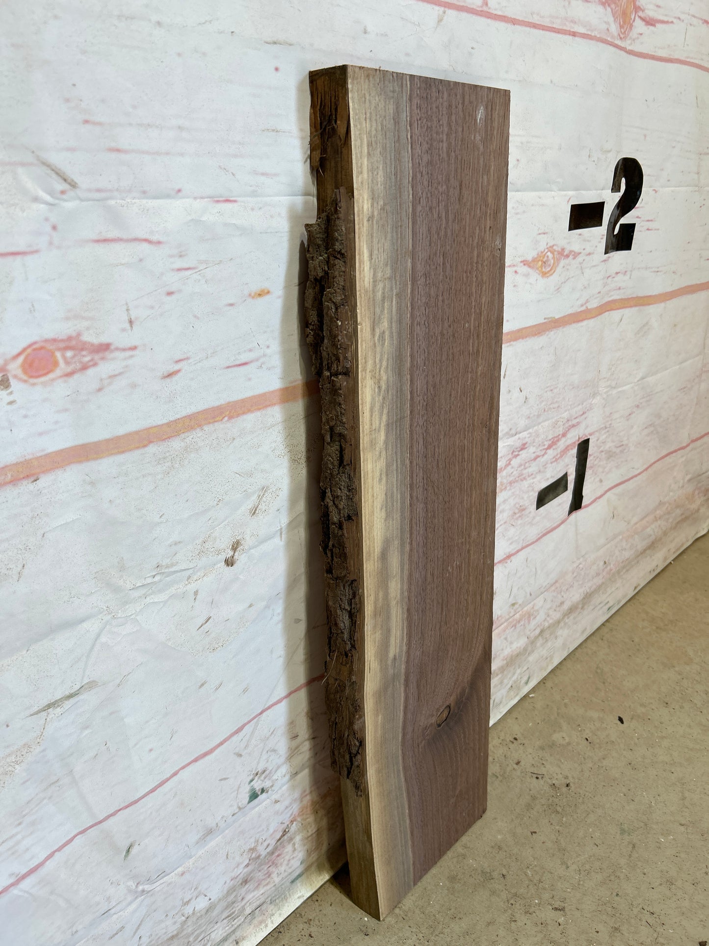 Live Edge Walnut Sku#25962M-2