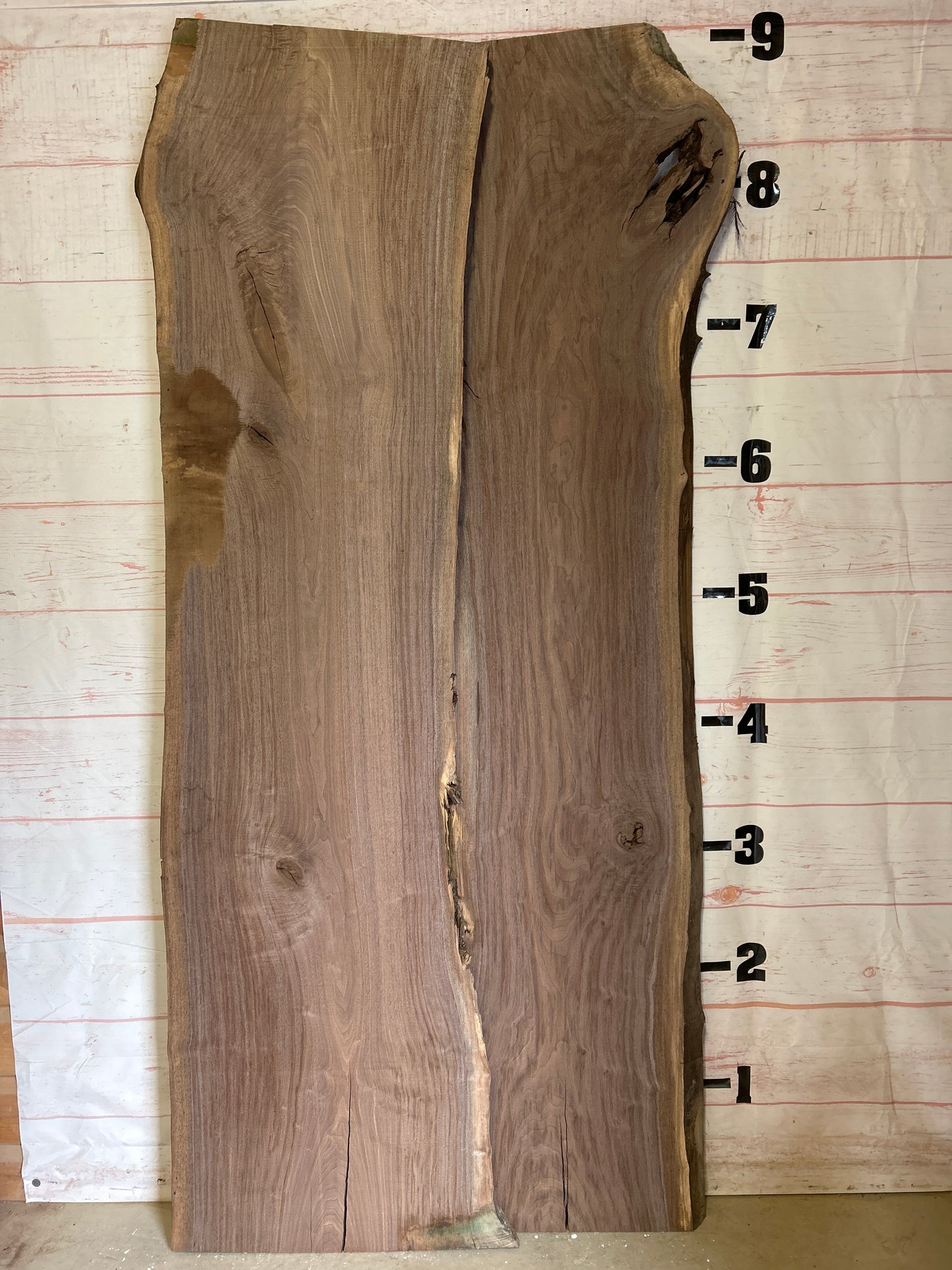 LiveEdge Walnut Set Sku#24547K-78