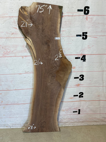Live Edge Walnut Sku#25888A-22