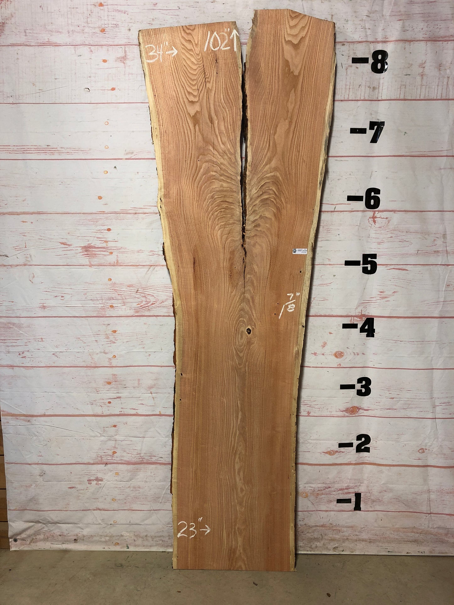 Live Edge Honey Locust Sku# 22600-43