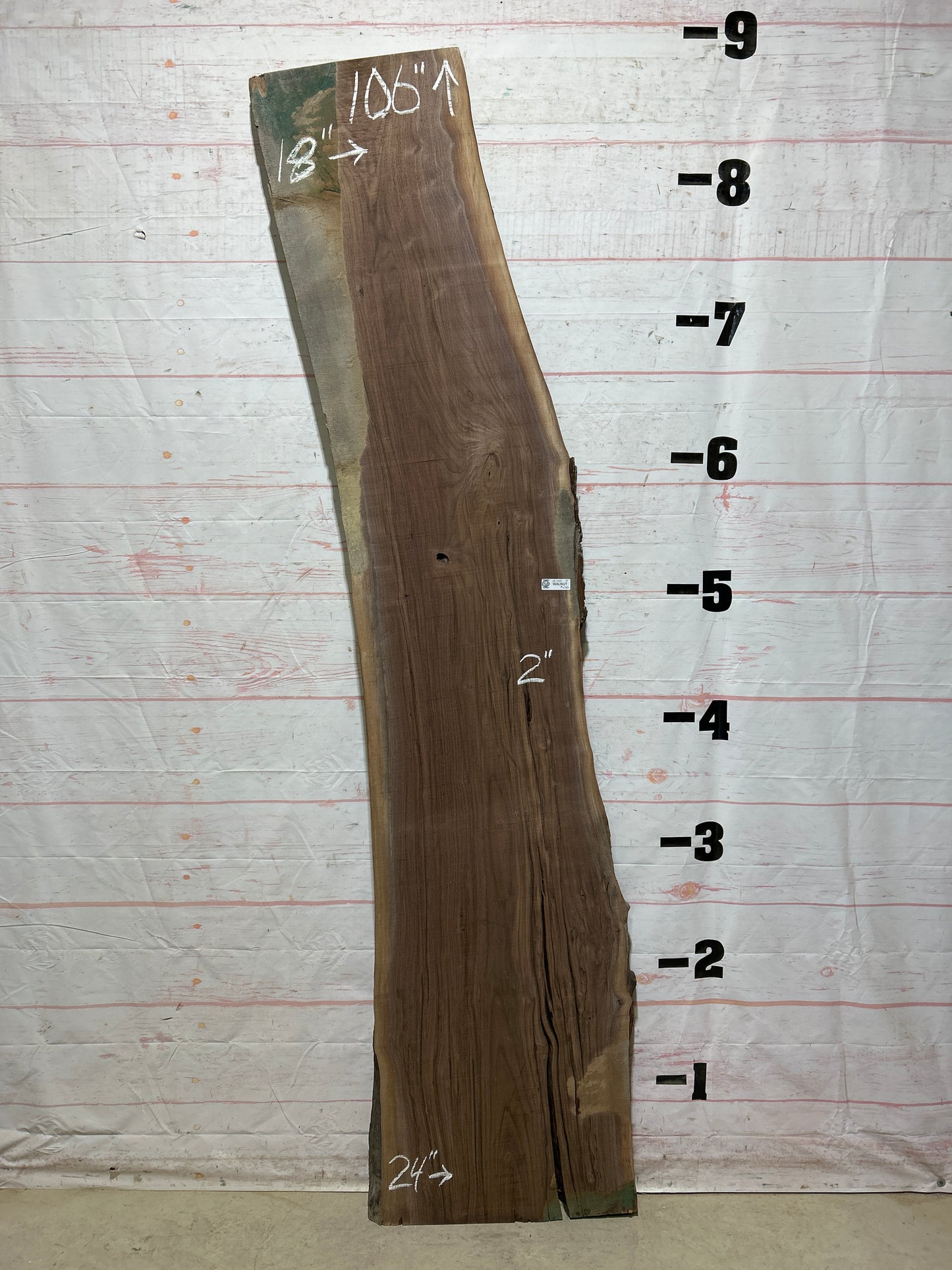 Live Edge Walnut Sku#26758K-31