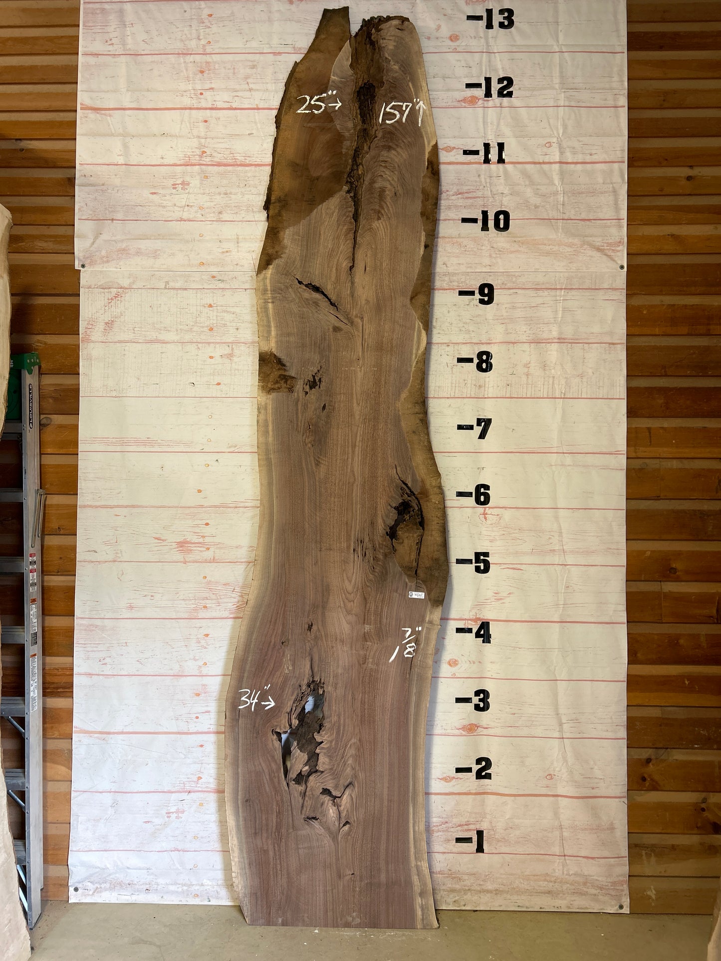 Live Edge Walnut Sku#24284-65