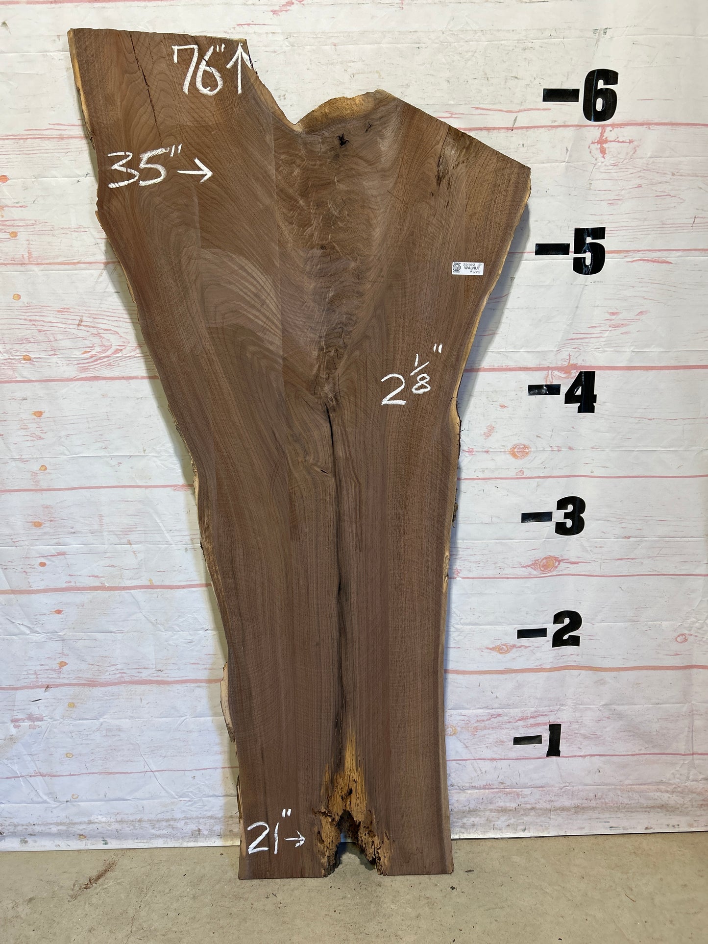 Live Edge Walnut Sku#26362F-30