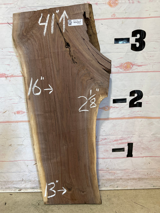 Live Edge Walnut Sku#26216M-9