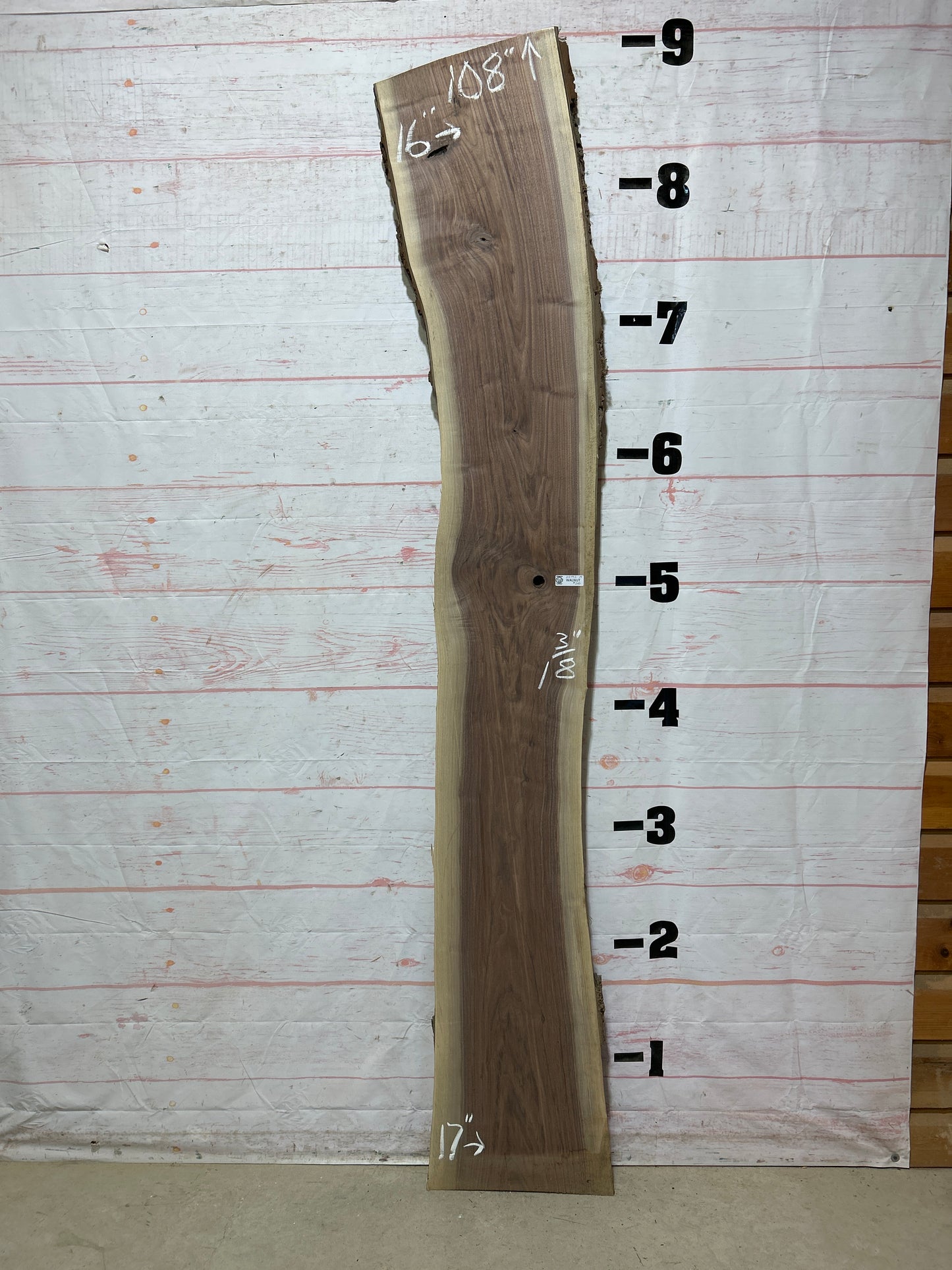 Live Edge Walnut Sku#25792M-19
