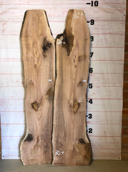 Live Edge Butternut Set Sku# 23176-90