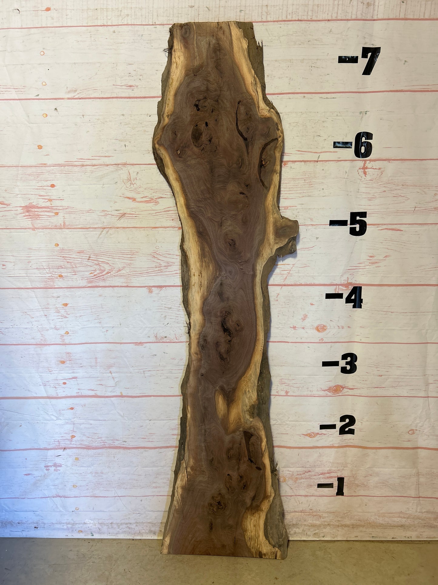 Live Edge Walnut Sku#23965G-17