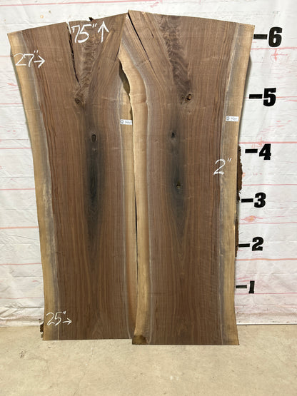 Live Edge Walnut Set Sku#26764K-54