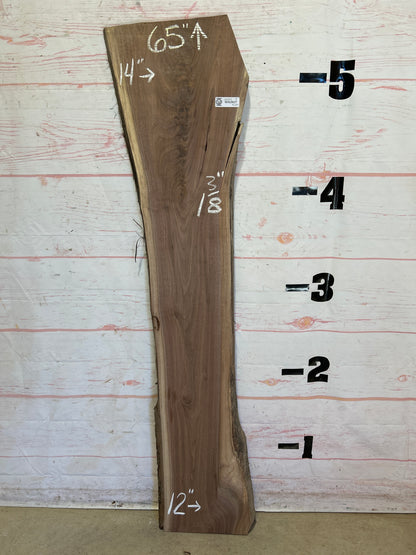 Live Edge Walnut Sku#26442M-9