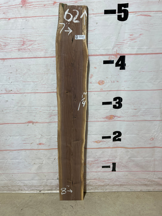 Live Edge Walnut Sku#25433M-4