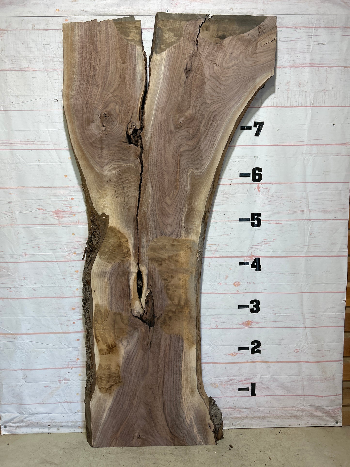 Live Edge Walnut Sku#26240S-84