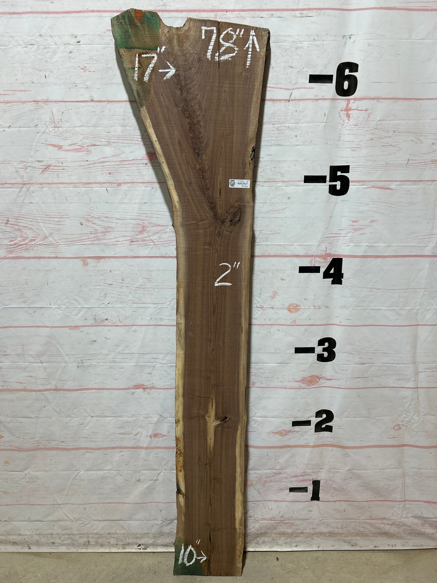 Live Edge Walnut Sku#27082G-15