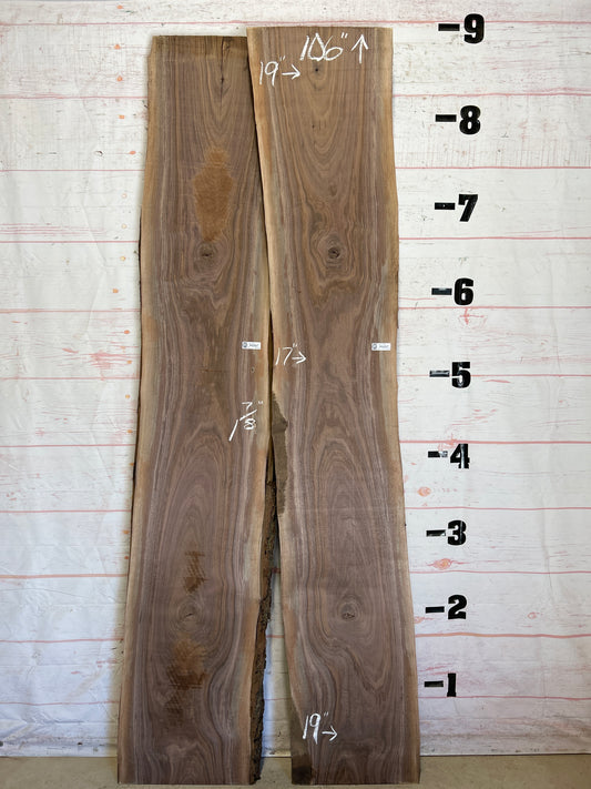 Live Edge Walnut Set Sku#26155K-54