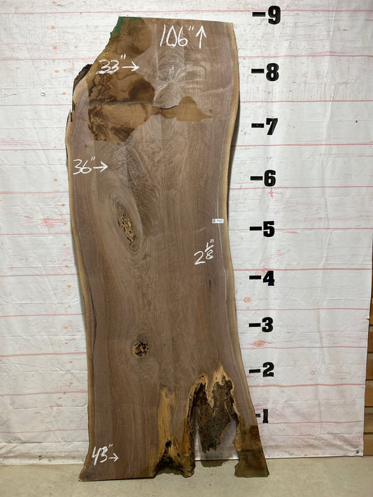 Live Edge Walnut Sku#27121-56