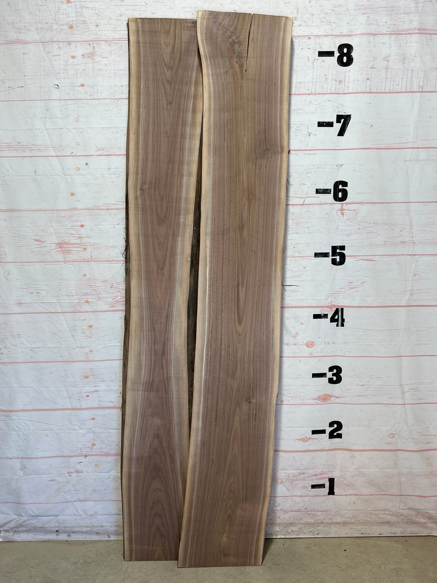 Live Edge Walnut Set Sku#26181K-42