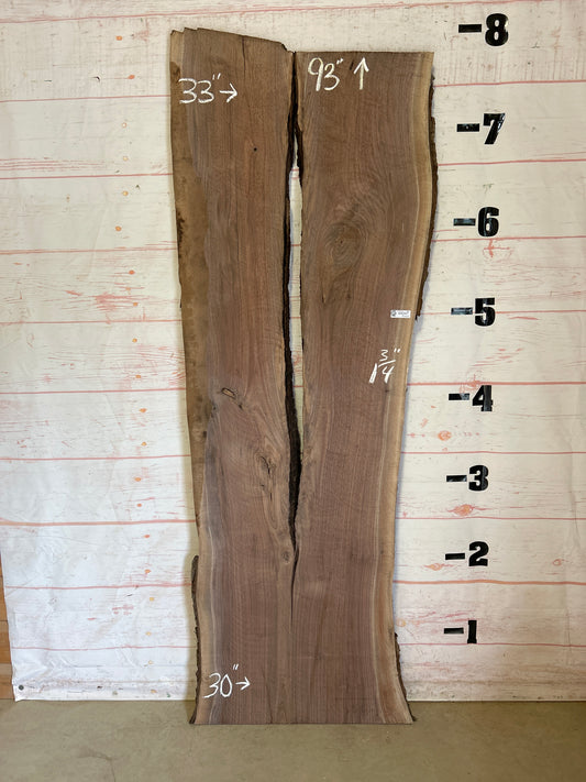 Live Edge Walnut Sku#25166J-36