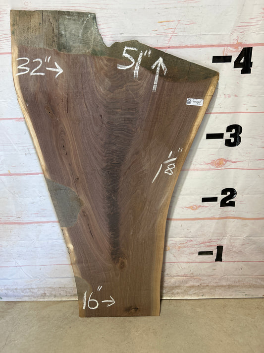 Live Edge Walnut Sku#26648M-9