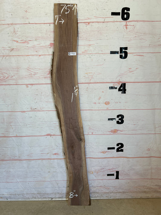 Live Edge Walnut Sku#25425M-5