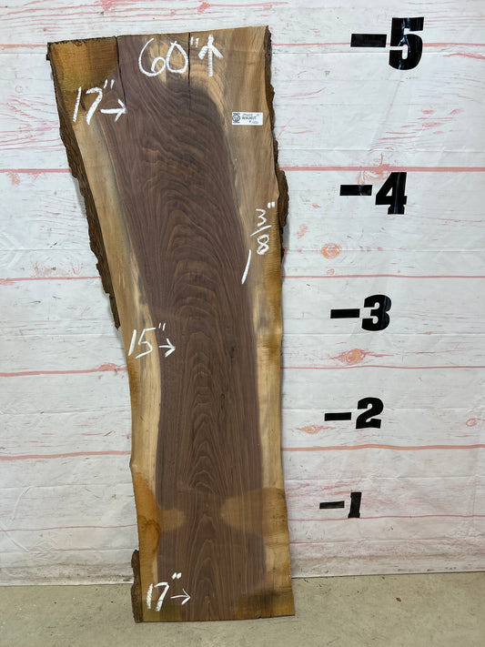 Live Edge Walnut Sku#25605M-10